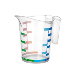 Ölçü Kabı Dereceli Renkli 500ML