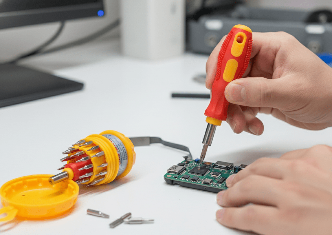 31 Parça Saatçi ve Telefoncu Onarım Tornavida Seti Hassas Tornavida Seti