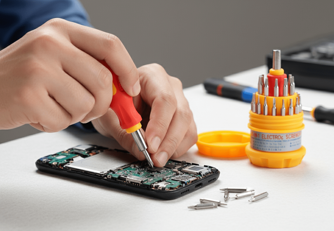 31 Parça Saatçi ve Telefoncu Onarım Tornavida Seti Hassas Tornavida Seti