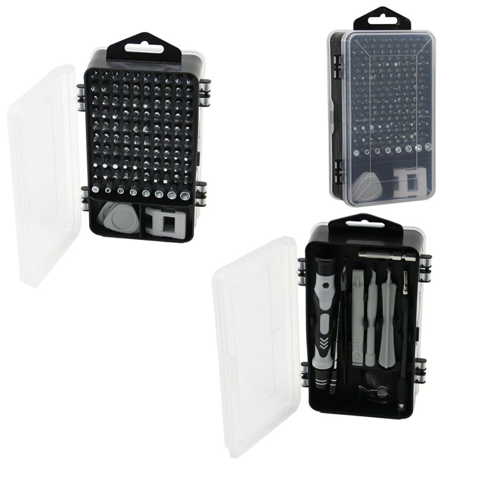 115İN1 SAATÇİ - TELEFONCU BİTS TORNAVİDA SETİ 98PCS UÇ + 1-T.VİDA SAPI + TELEFON APARATLARI