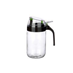 Cam Yağdanlık - Kulplu Sirkelik Sosluk 660ML