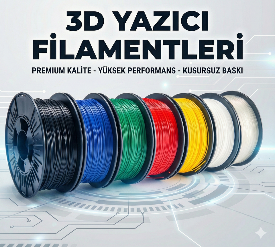 Filament 3D Kalem Yazıcı Için 10 renk 20 metre
