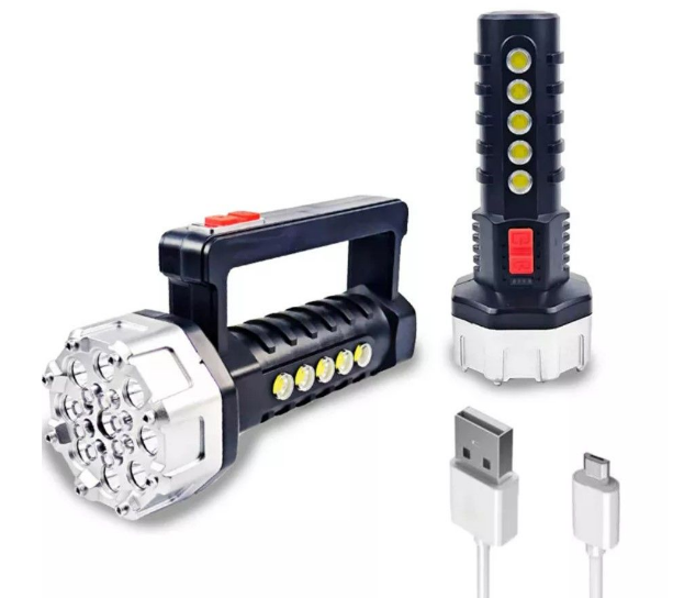 Polizei P-17 17+5 COB LEDLİ IŞILDAK FENER