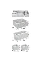Çekmece Düzenleme Kutu Seti Organizer 4lü Set