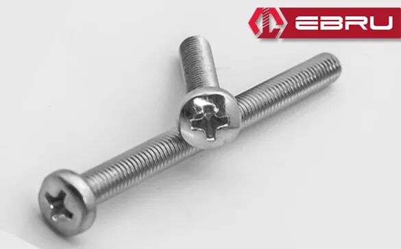 Ebru Yuvarlak Yıldız Başlı YSB Civata M5x60 - 100 Adet