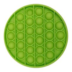 Yuvarlak Tek Renk Pop Push İt Anti Stres Baloncukları Bubble Fidget