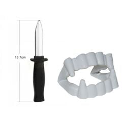 Vampir Dişi - Şaka Bıçağı - Tiyatro Oyun Seti 2li Set