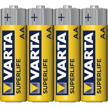 VARTA  AA ÇİNKO KARBON SUPER LİFE  (4'LÜ PAKET)