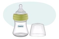 Biberon Anti Kolik Biberon 150 ml Kapaklı Biberon 6 - 18 Ay (Orta Akış)