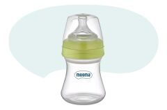 Biberon Anti Kolik Biberon 150 ml Kapaklı Biberon 6 - 18 Ay (Orta Akış)