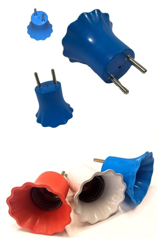 Duylu Fiş E27 Duylu Ampul Takılan Fiş Duylu Priz