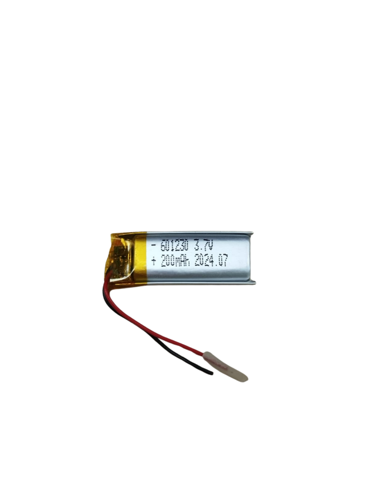 601230 3.7V 200 MAh Li-Polymer Pil (Devreli/1.5A)