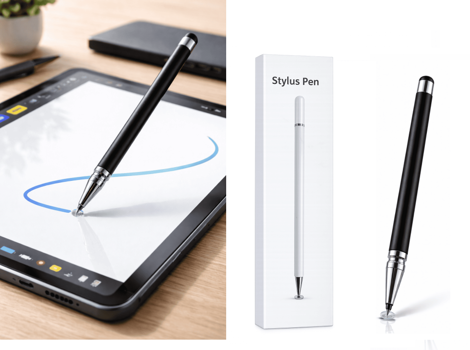 Samsung Galaxy Tab S8 Uyumlu Dokunmatik Stylus Kalem Disk Uçlu Hassas Tablet Telefon Çizim Kalemi