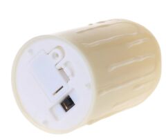 Alevli Led Mum Hareketli Alev Görünümlü Dekoratif Mum - 9Cm