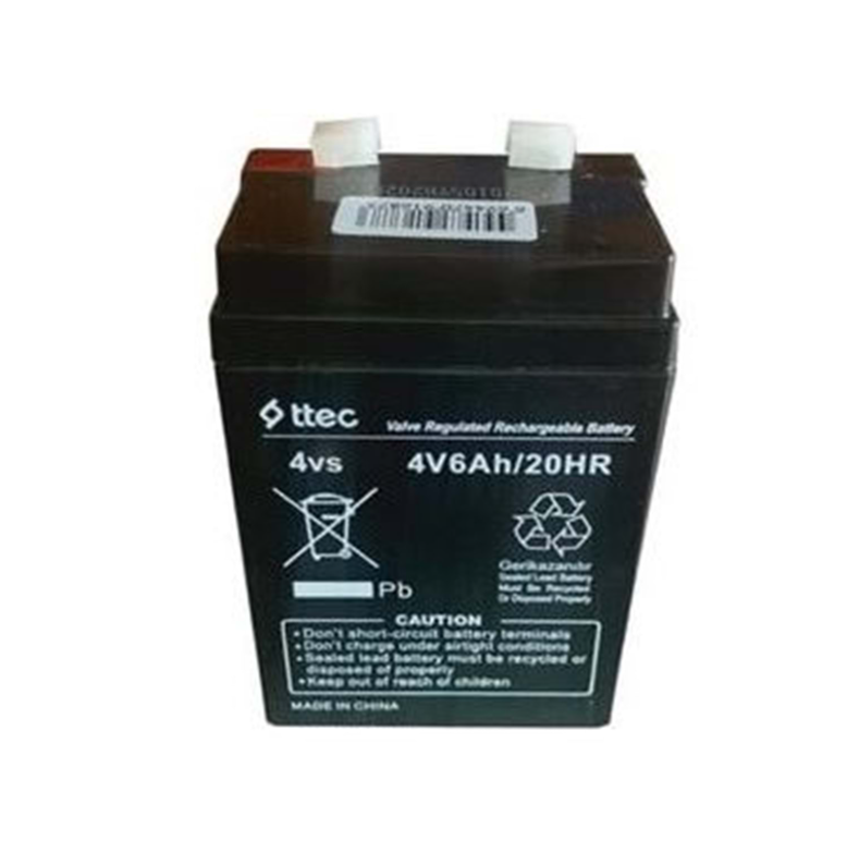 4V 6 AH Kuru Bakımsız Akü