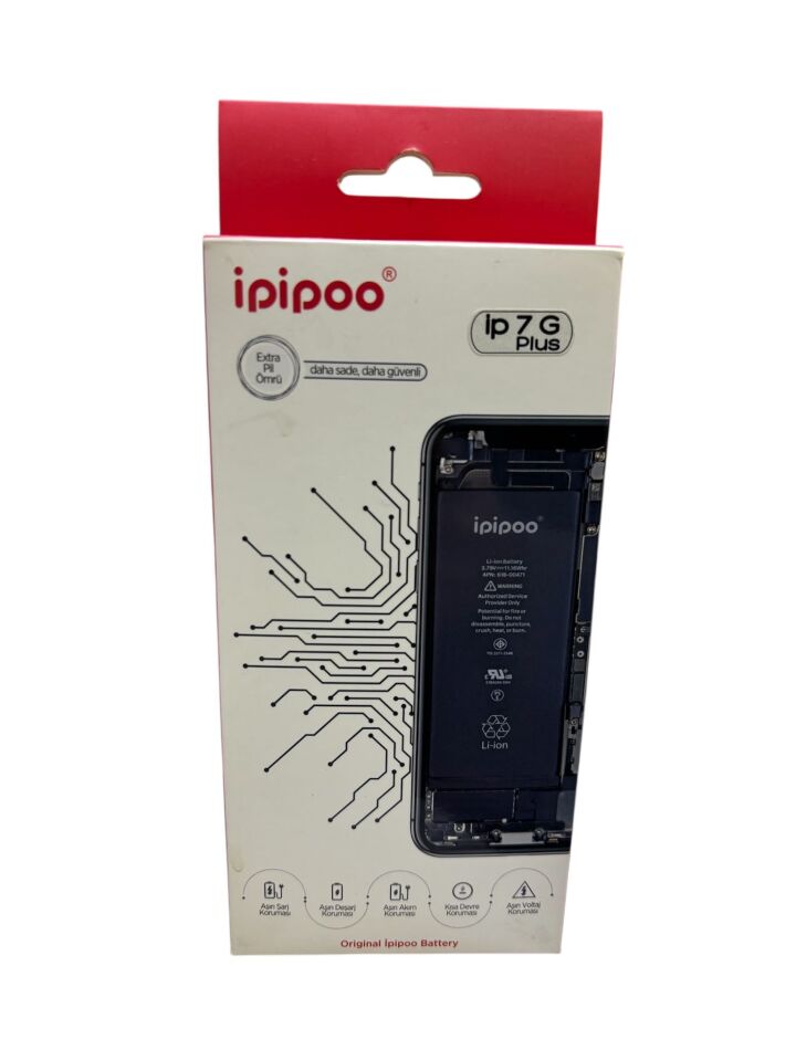 Apple Iphone 7 Plus Uyumlu Batarya - 2900 mAh